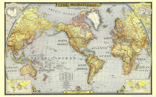Daily Planet - World Map